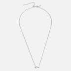 YAHNA | Silver Necklace with Initial Letter