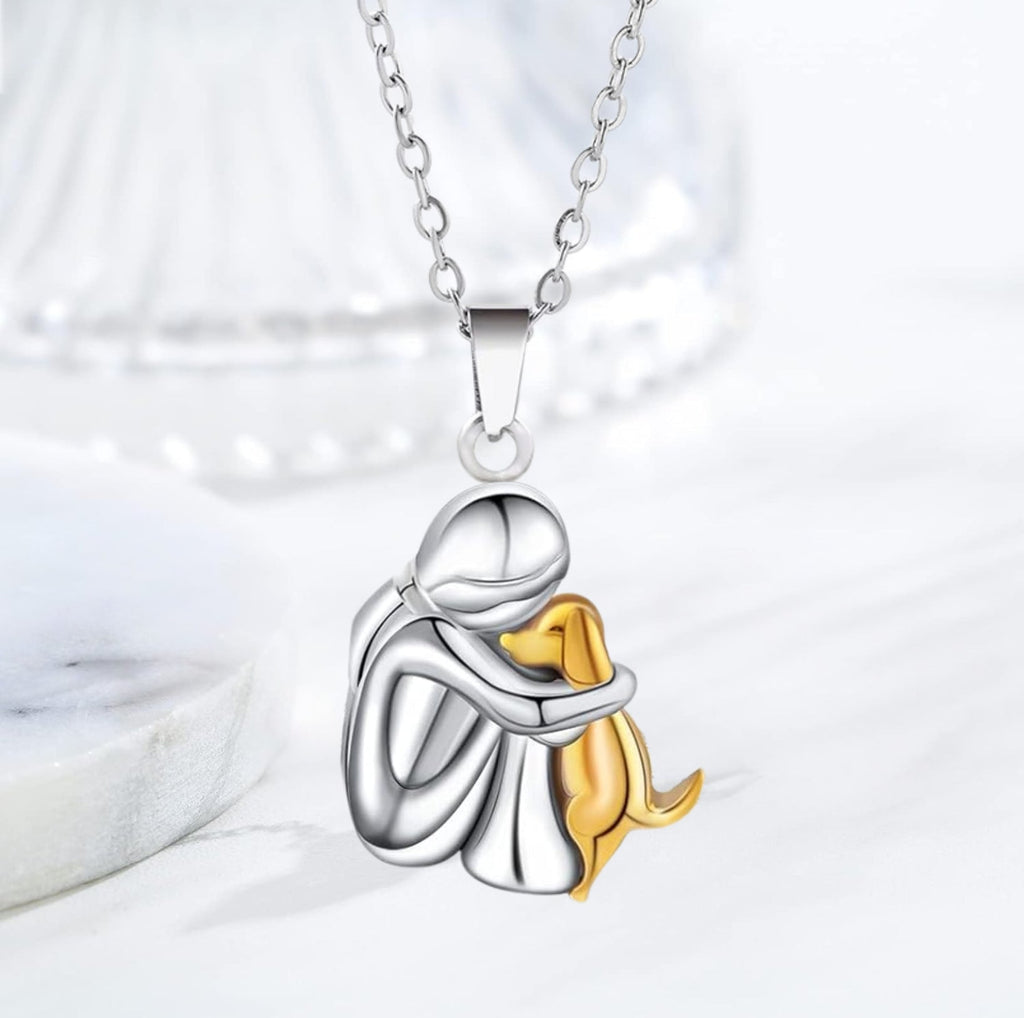 Dog-Themed Lucky Charm Necklace