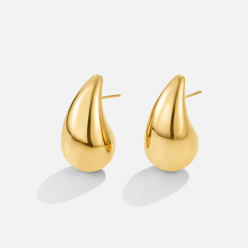 LUNA | ELEGANT GOLD EARRINGS