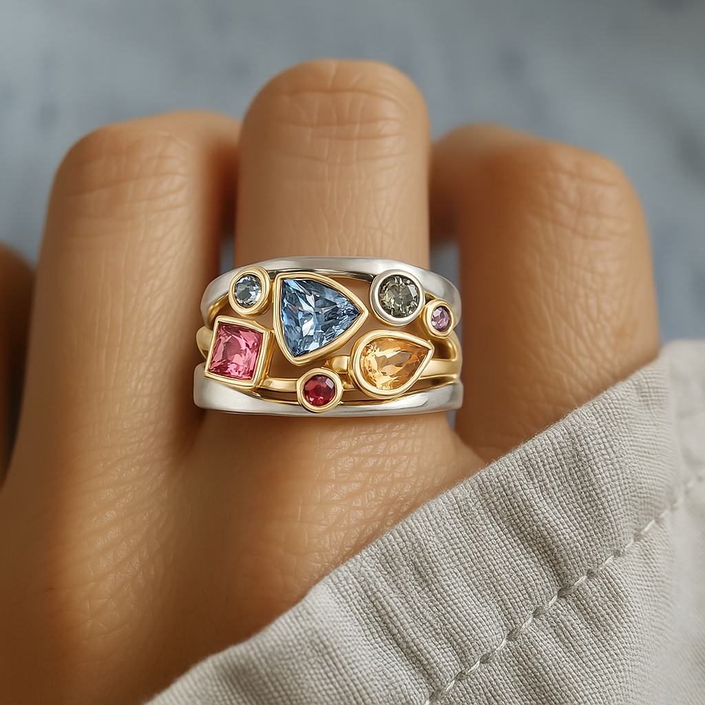 KYLA | RETRO COLORFUL RING