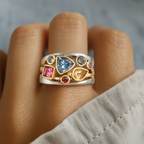 KYLA | RETRO COLORFUL RING