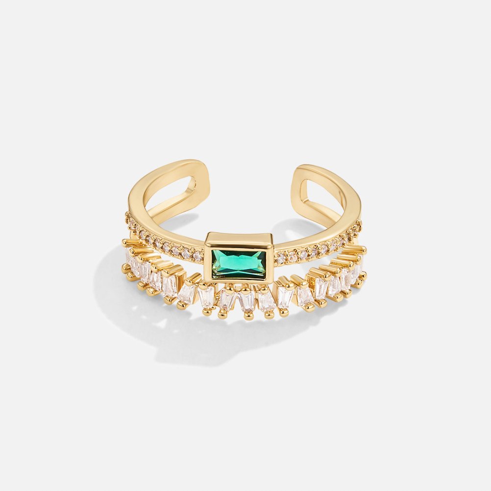 Bliss - Multi-Layer Crystal Ring