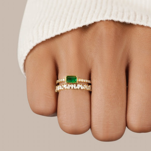 Bliss - Multi-Layer Crystal Ring