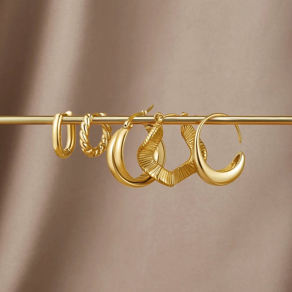 KRYSTAL | ELEGANT TWIST EARRINGS