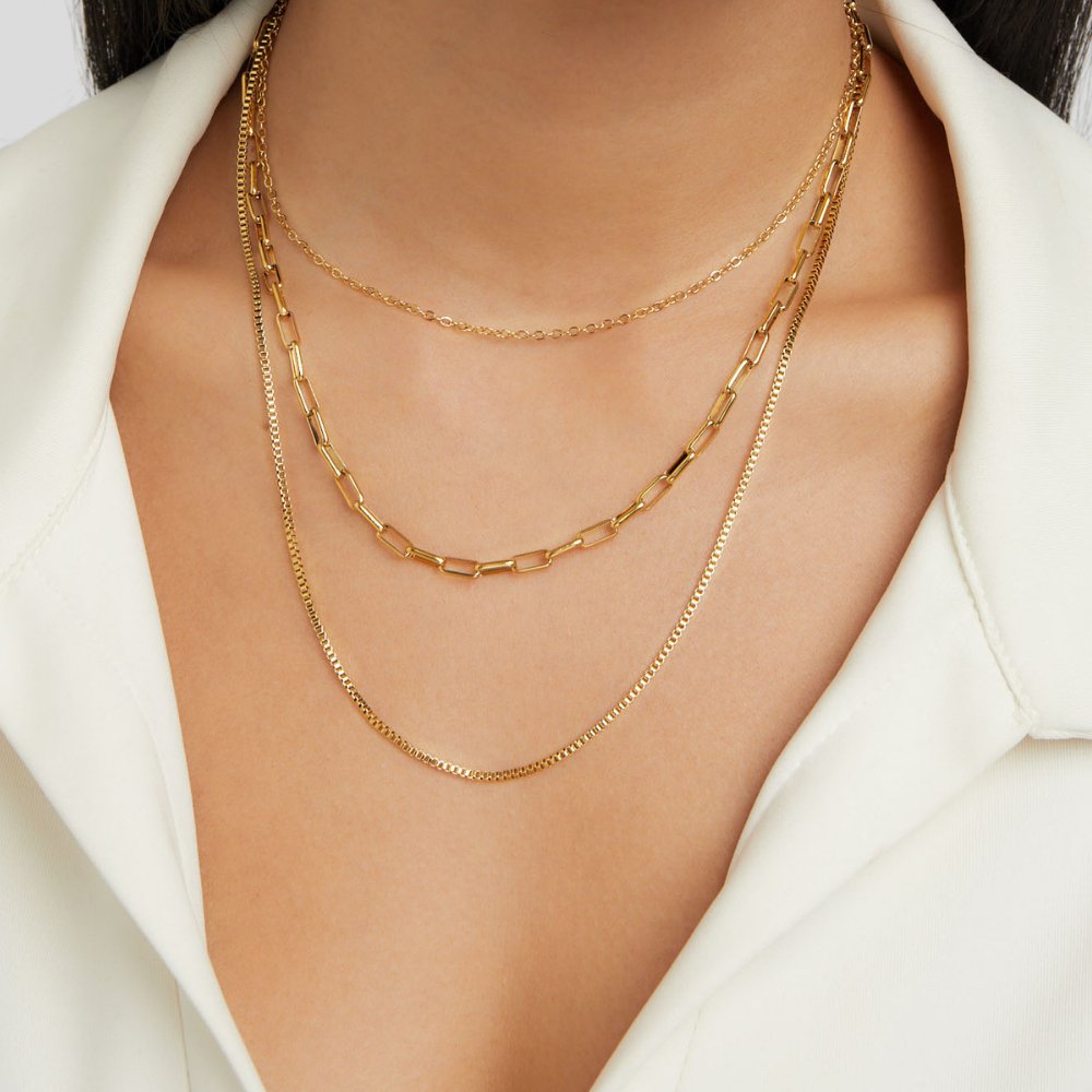 MIYA | Elegant Multi-Layered Necklace