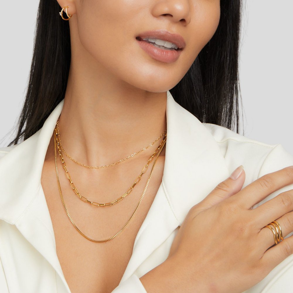 MIYA | Elegant Multi-Layered Necklace
