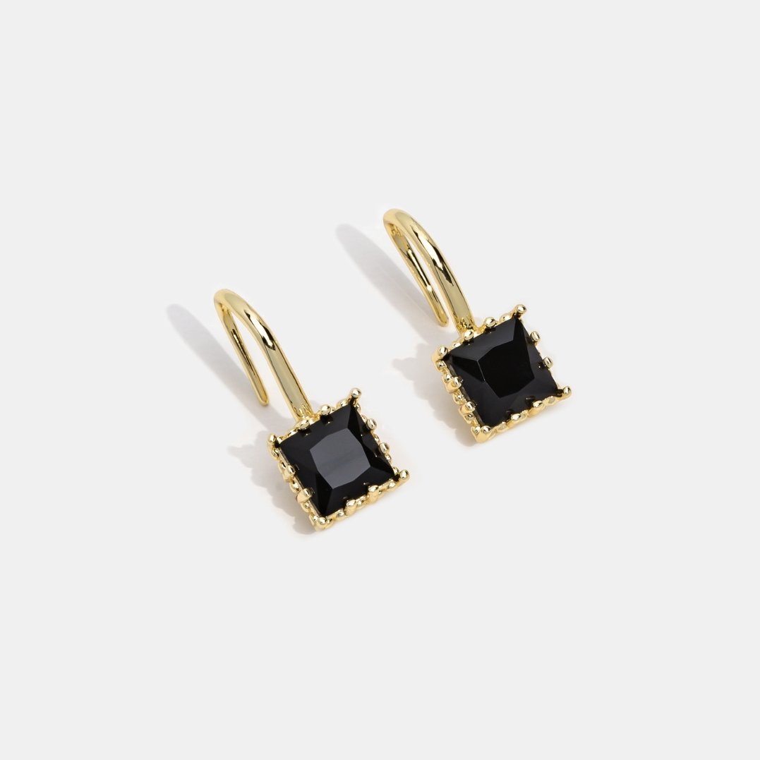 NICOLE | Elegant Crystal Drop Earrings